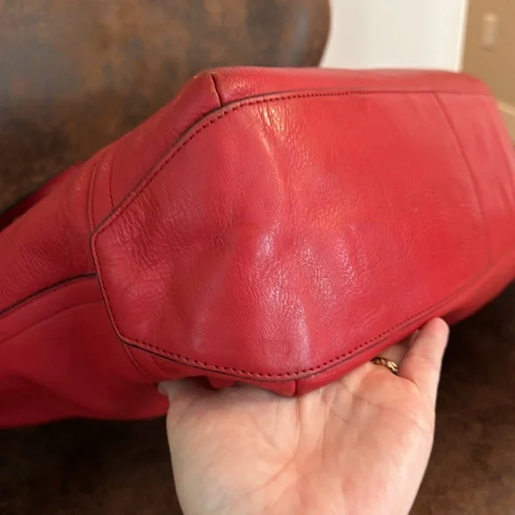 COACH MERCER TOTE GLOVETANNED LEATHER BAG TRAVEL GROCERY LAPTOP GUC W/HANGTAG - Picture 12 of 17